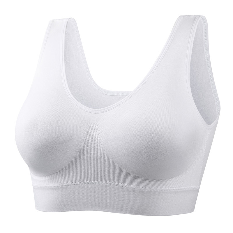 Seamless Lace Wireless Push Up Bralette Comfort Sports Bra Tube Top 10