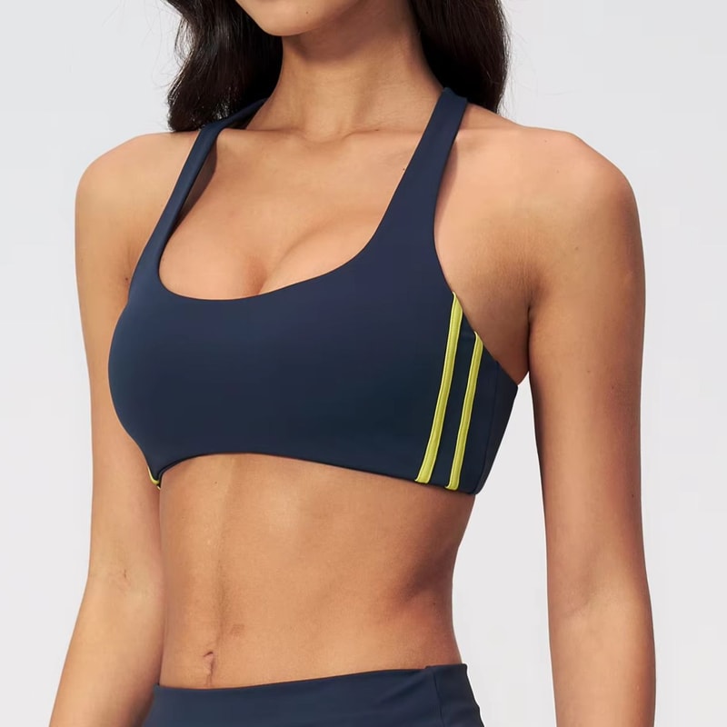 High Performance Women Quick Dry Sports Bra High Stretch Workout & Yoga Fitness Top