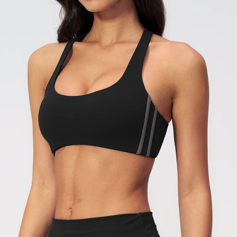 High Performance Women Quick Dry Sports Bra High Stretch Workout & Yoga Fitness Top