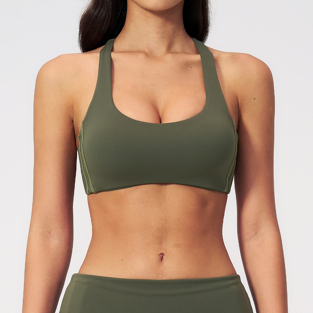 High Performance Women Quick Dry Sports Bra High Stretch Workout & Yoga Fitness Top
