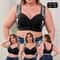 Plus Size Front Closure Wireless Comfort Bra Seamless Full Coverage Support