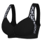 Plus Size Front Closure Wireless Comfort Bra Seamless Full Coverage Support