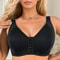 Plus Size Wireless Full Coverage Front Closure Comfort Bra