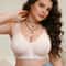 Plus Size Wireless Full Coverage Front Closure Comfort Bra