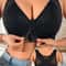 Plus Size Wireless Full Coverage Front Closure Comfort Bra