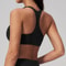 Color Block Womens Sports Bra Padded Yoga Bra Quick Dry Workout Crop Top