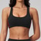 Color Block Womens Sports Bra Padded Yoga Bra Quick Dry Workout Crop Top