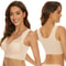 ComfortFit Seamless Back Plus Size Strapless Bra Wireless Cotton Bra for Support & All Day Comfort
