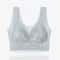 ComfortFit Seamless Back Plus Size Strapless Bra Wireless Cotton Bra for Support & All Day Comfort