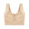 ComfortFit Seamless Back Plus Size Strapless Bra Wireless Cotton Bra for Support & All Day Comfort