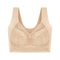 ComfortFit Seamless Back Plus Size Strapless Bra Wireless Cotton Bra for Support & All Day Comfort