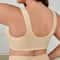 Everyday Comfort Front Closure Wireless Plus Size Bra – Full Coverage Breathable Support