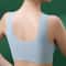 Plus Size Seamless Backless Bralette – Comfort Wireless Mesh Support Bra