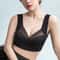 Plus Size Seamless Backless Bralette – Comfort Wireless Mesh Support Bra