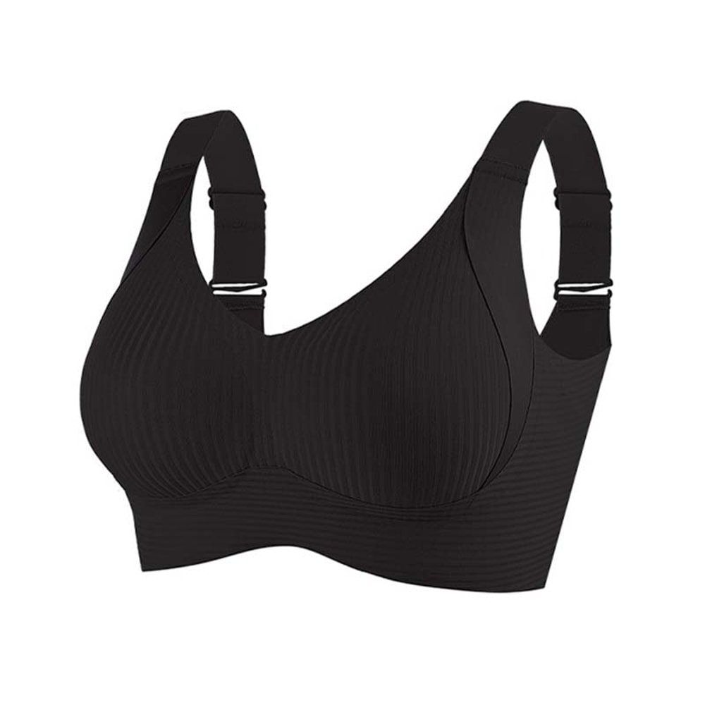 FallSweet Wireless Push Up Bra For Women Plus Size Seamless Thin Cup Comfort Bralette 7