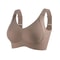 FallSweet Wireless Push Up Bra For Women Plus Size Seamless Thin Cup Comfort Bralette 8