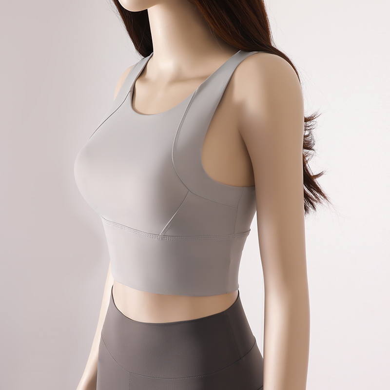 Womens Workout Tank Top with Built Chest Support – Stylish Yoga Sports Wear