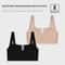 Seamless Plus Size Wireless Bralette Comfortable Deep V Neck Bra For All Day Wear 3