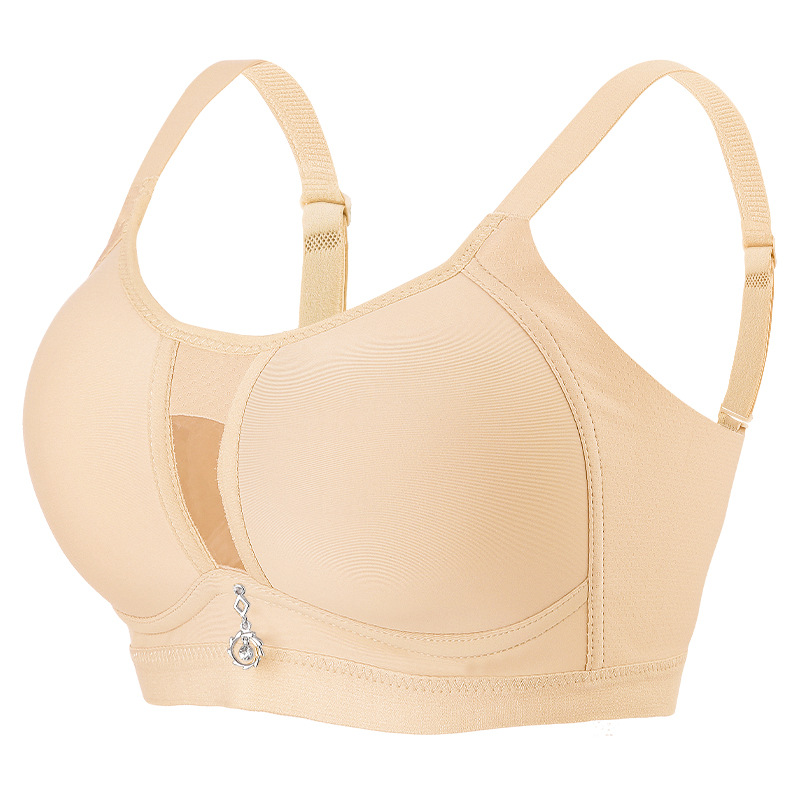 FallSweet Wireless Push Up Bra Plus Size Seamless Comfort Lift 6