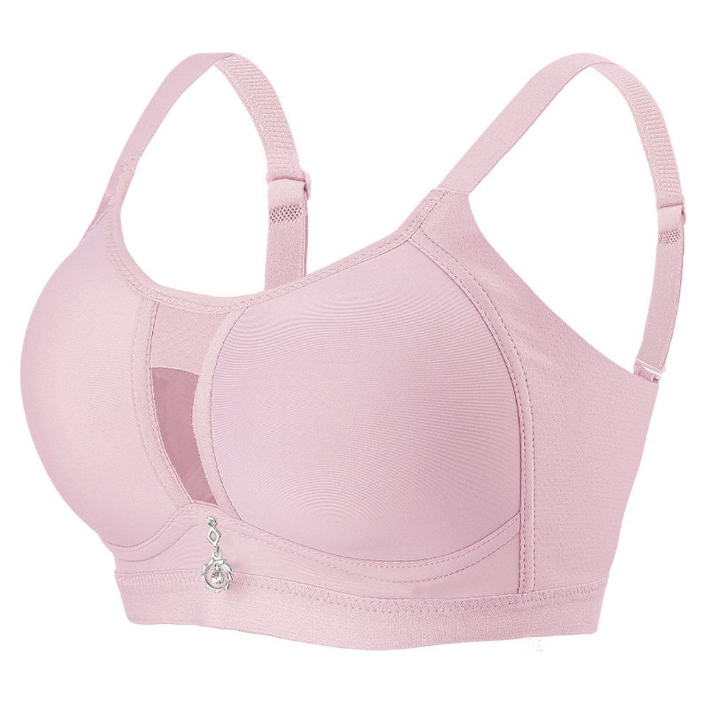 FallSweet Wireless Push Up Bra Plus Size Seamless Comfort Lift 8
