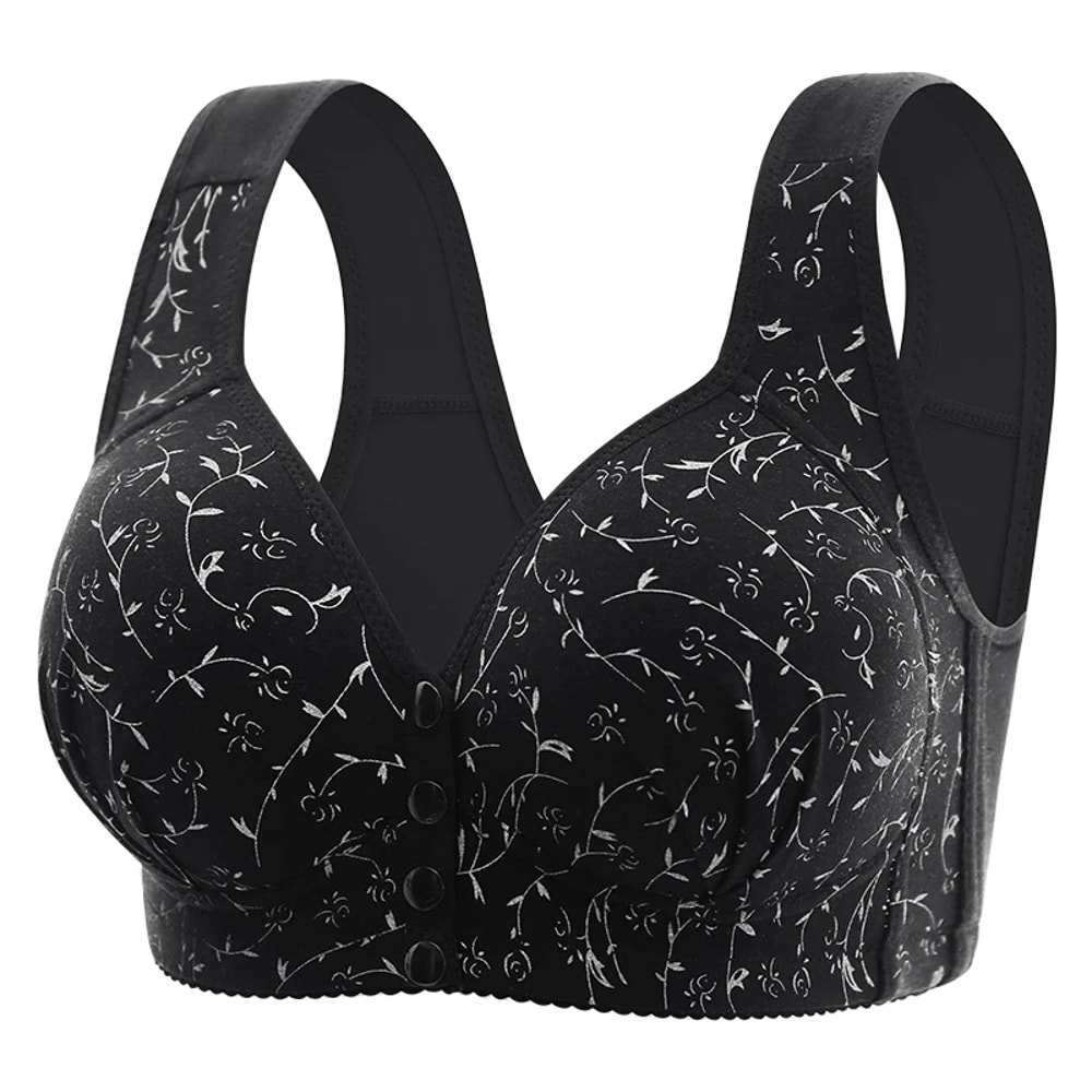 ComfortFit Front Closure Bra – Wireless Support, Anti Sagging & Super Comfortable Everyday Bra for Women