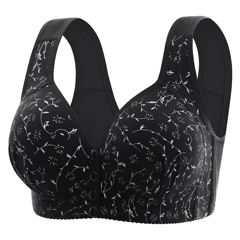 ComfortFit Front Closure Bra – Wireless Support, Anti Sagging & Super Comfortable Everyday Bra for Women