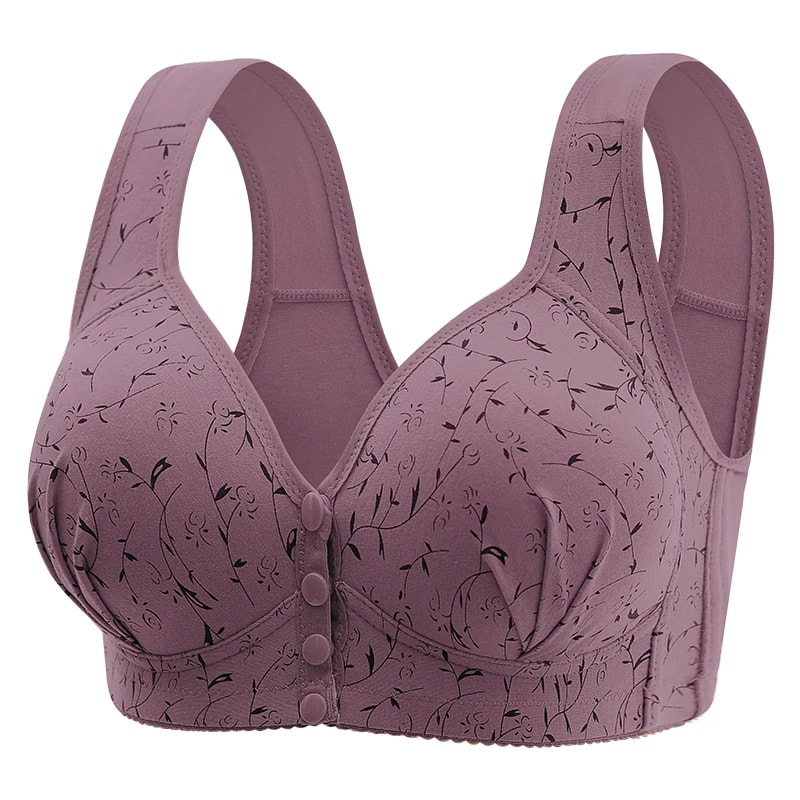ComfortFit Front Closure Bra – Wireless Support, Anti Sagging & Super Comfortable Everyday Bra for Women