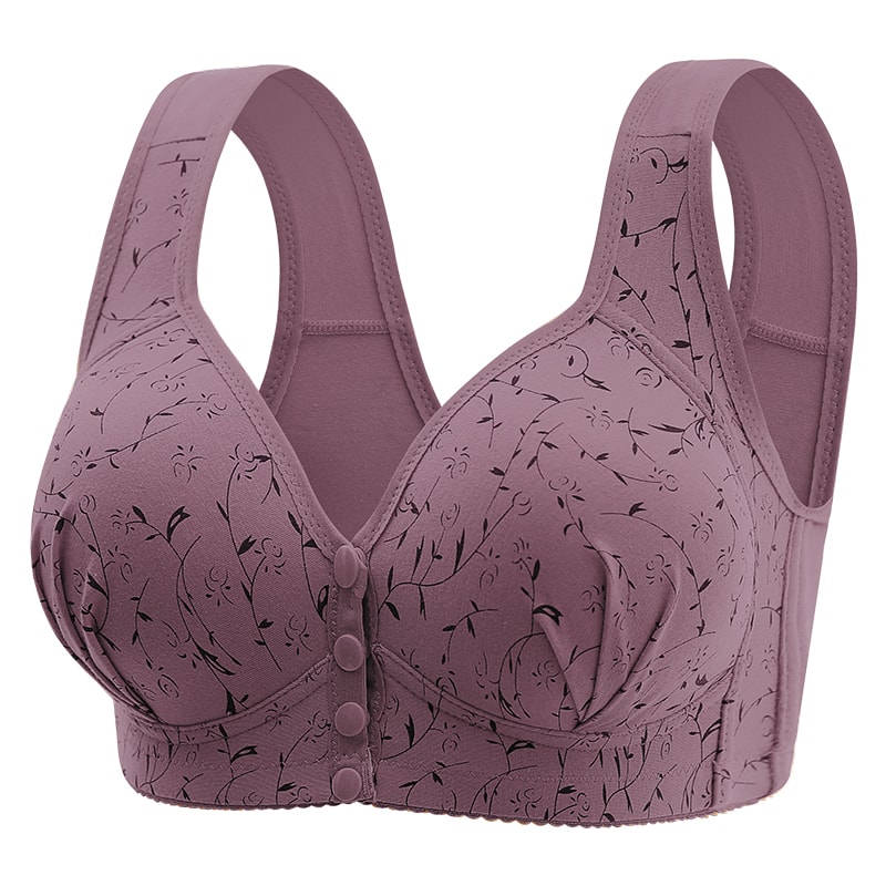 ComfortFit Front Closure Bra – Wireless Support, Anti Sagging & Super Comfortable Everyday Bra for Women