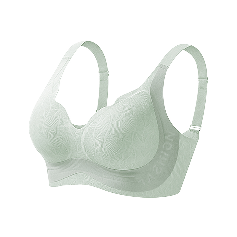 ComfortLift Plus Size Wireless Push Up Bra For Large Bust Women Seamless Comfort Bralette 5