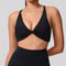 Supportive Backless Cross Strap Yoga Gym Workout Bra For Women 12
