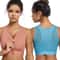 Plus Size Front Zip Support Bra Wireless Full Coverage Longline Comfort