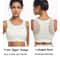 Plus Size Front Zip Support Bra Wireless Full Coverage Longline Comfort