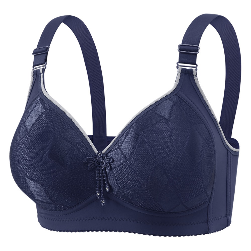 Everyday Seamless Underwire Bra – Front Closure, Anti Sagging Support