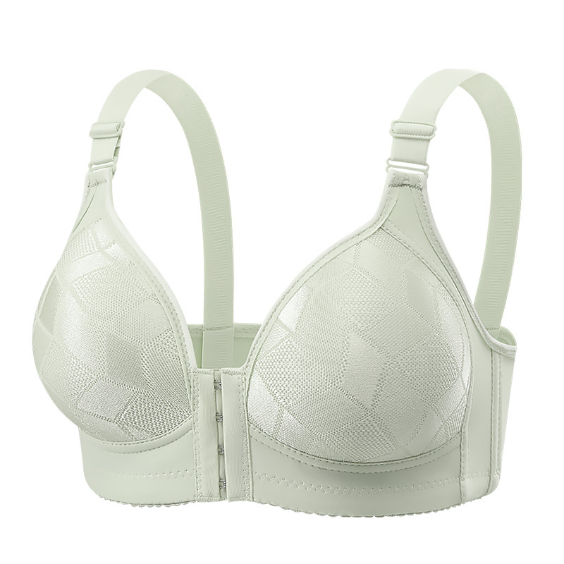 Everyday Seamless Underwire Bra – Front Closure, Anti Sagging Support