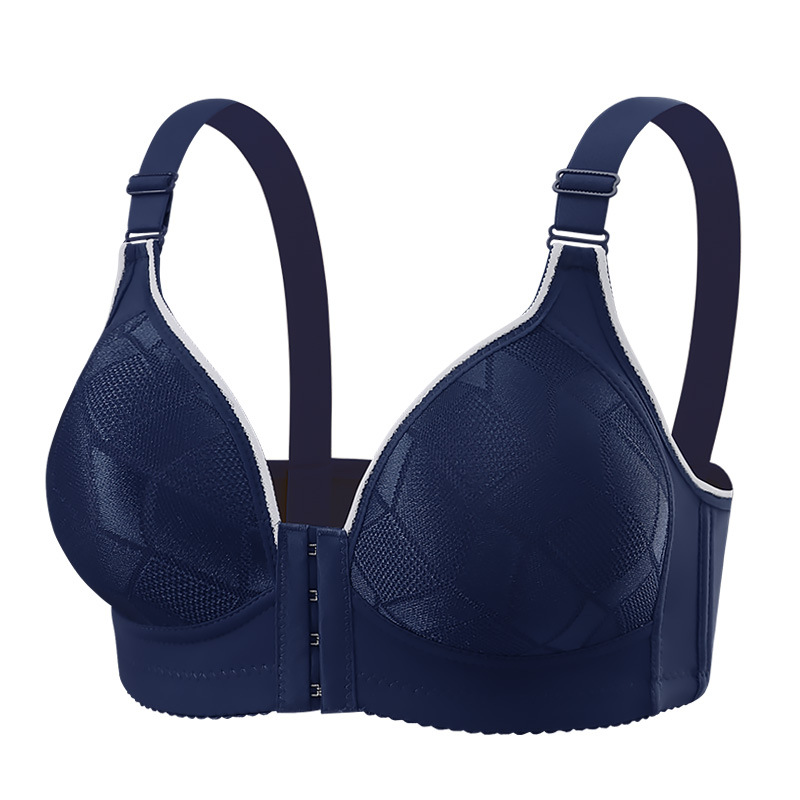 Everyday Seamless Underwire Bra – Front Closure, Anti Sagging Support