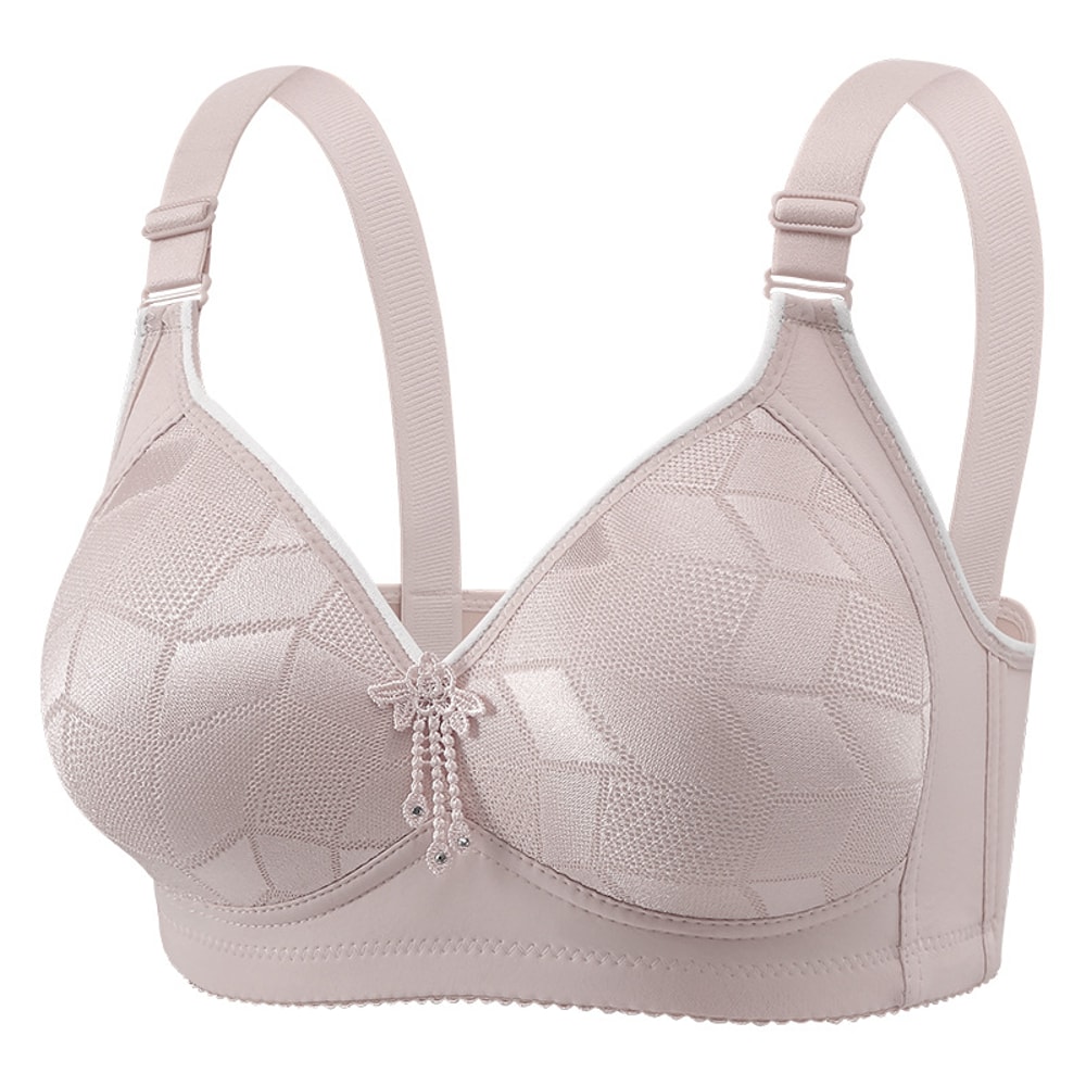 Everyday Seamless Underwire Bra – Front Closure, Anti Sagging Support