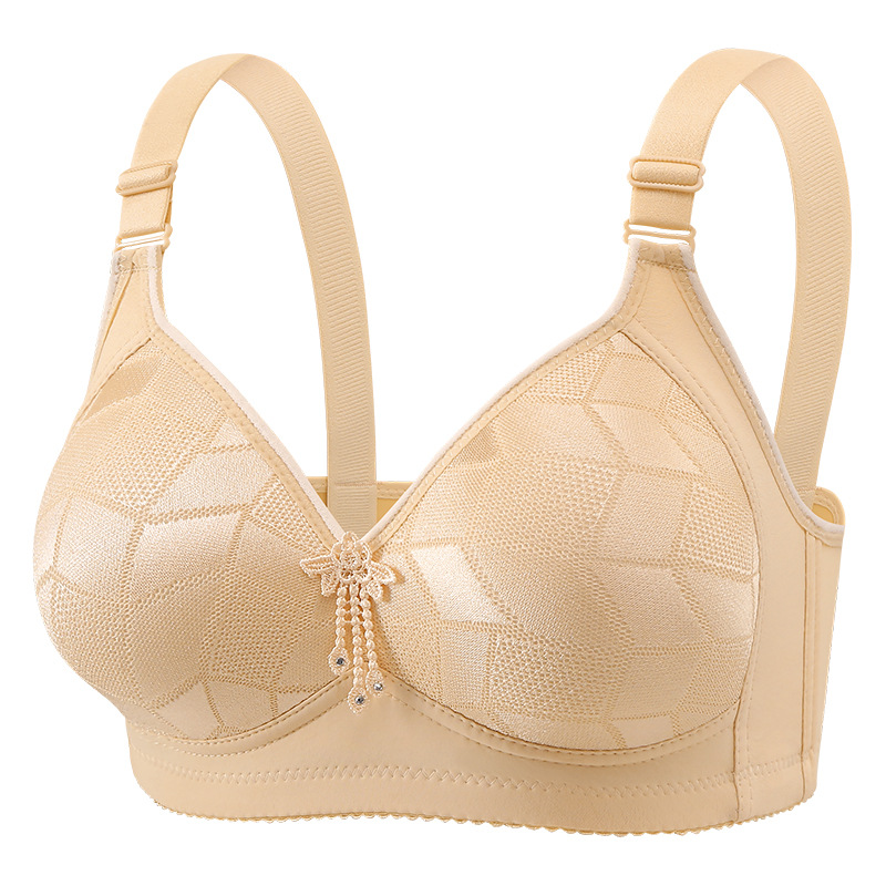 Everyday Seamless Underwire Bra – Front Closure, Anti Sagging Support