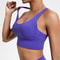 Premium Womens High Support Sports Bra – Shockproof Running Bra & Yoga Fitness Vest with Gathering Elastic Comfort