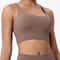 Premium Womens High Support Sports Bra – Shockproof Running Bra & Yoga Fitness Vest with Gathering Elastic Comfort