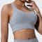 Premium Womens High Support Sports Bra – Shockproof Running Bra & Yoga Fitness Vest with Gathering Elastic Comfort