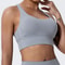 Premium Womens High Support Sports Bra – Shockproof Running Bra & Yoga Fitness Vest with Gathering Elastic Comfort