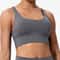 Premium Womens High Support Sports Bra – Shockproof Running Bra & Yoga Fitness Vest with Gathering Elastic Comfort