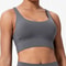 Premium Womens High Support Sports Bra – Shockproof Running Bra & Yoga Fitness Vest with Gathering Elastic Comfort