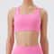 Womens Breathable Sports Bra Top Push Up Yoga & Gym Wear Fitness Bra