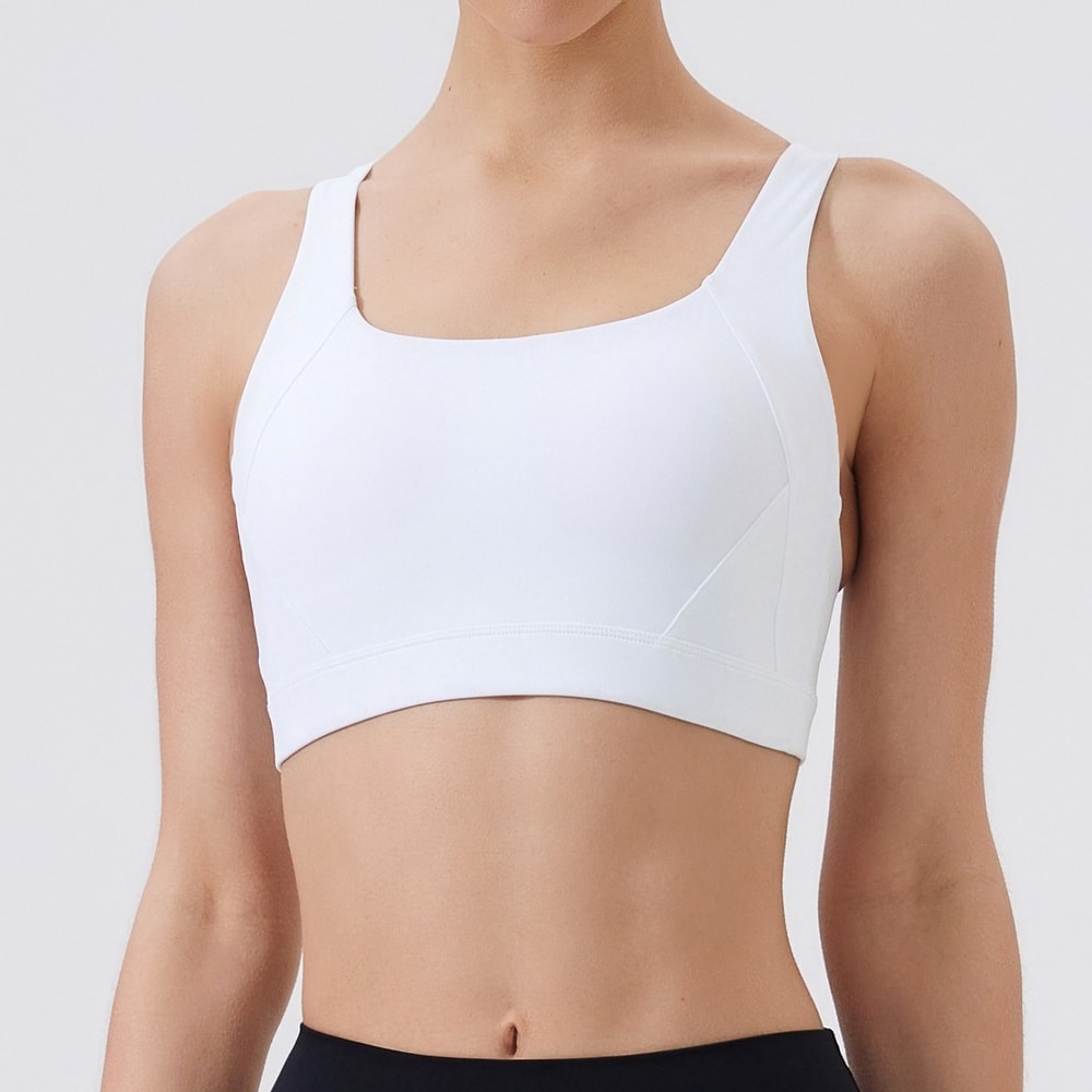 Womens Breathable Sports Bra Top Push Up Yoga & Gym Wear Fitness Bra