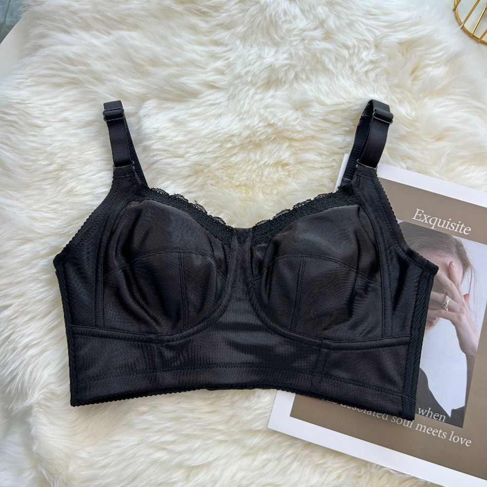 Premium Wireless Minimizer Bra Plus Size Bra Full Coverage Support For Large Bust Comfort 0