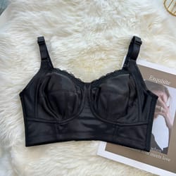 premium wireless minimizer bra plus size bra full coverage support for large bust comfort