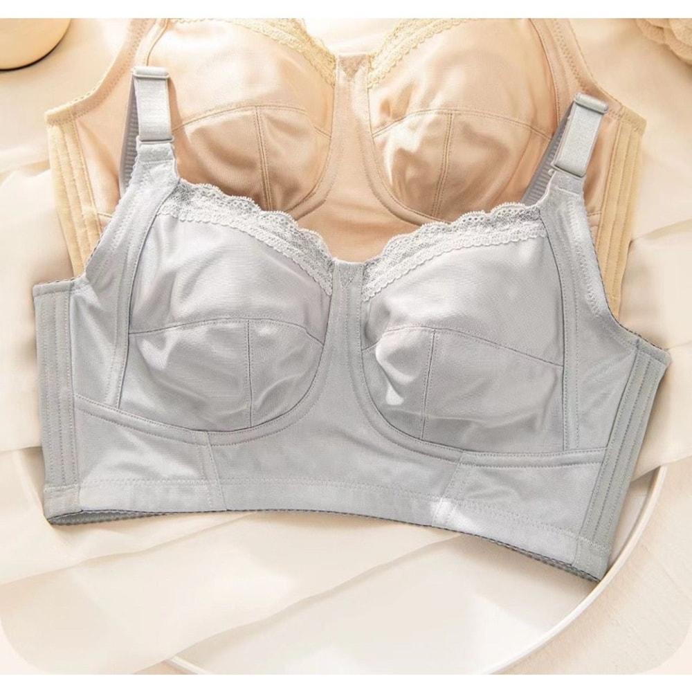 Premium Wireless Minimizer Bra Plus Size Bra Full Coverage Support For Large Bust Comfort 4