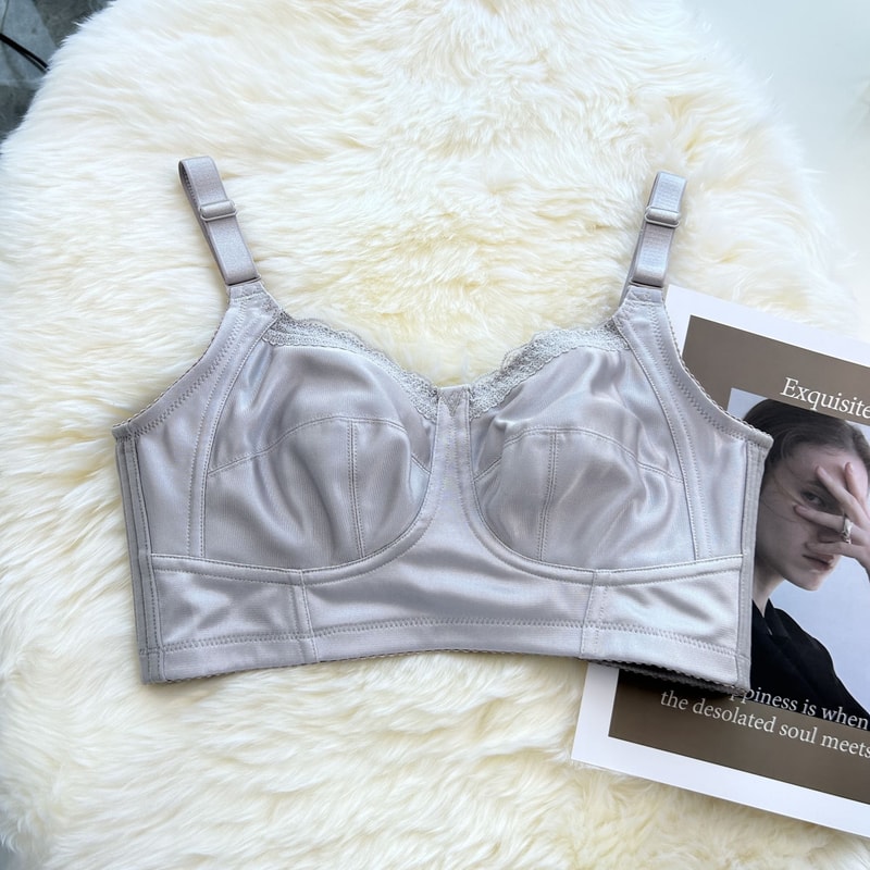 Premium Wireless Minimizer Bra Plus Size Bra Full Coverage Support For Large Bust Comfort 5