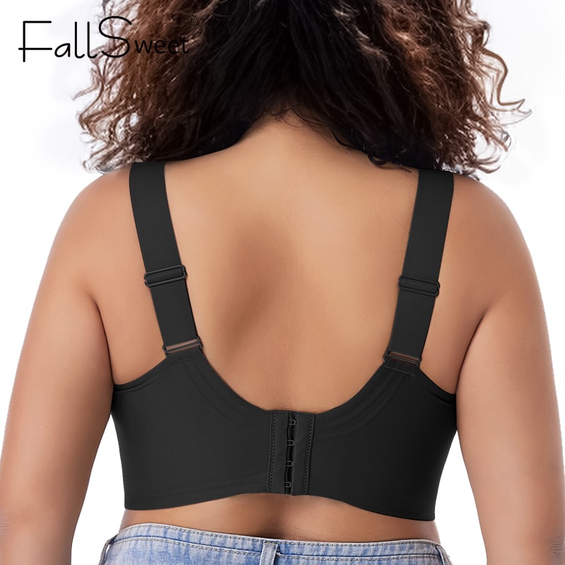 ComfortCurve Wireless Seamless Bralette Full Coverage No Underwire Everyday Bra 2